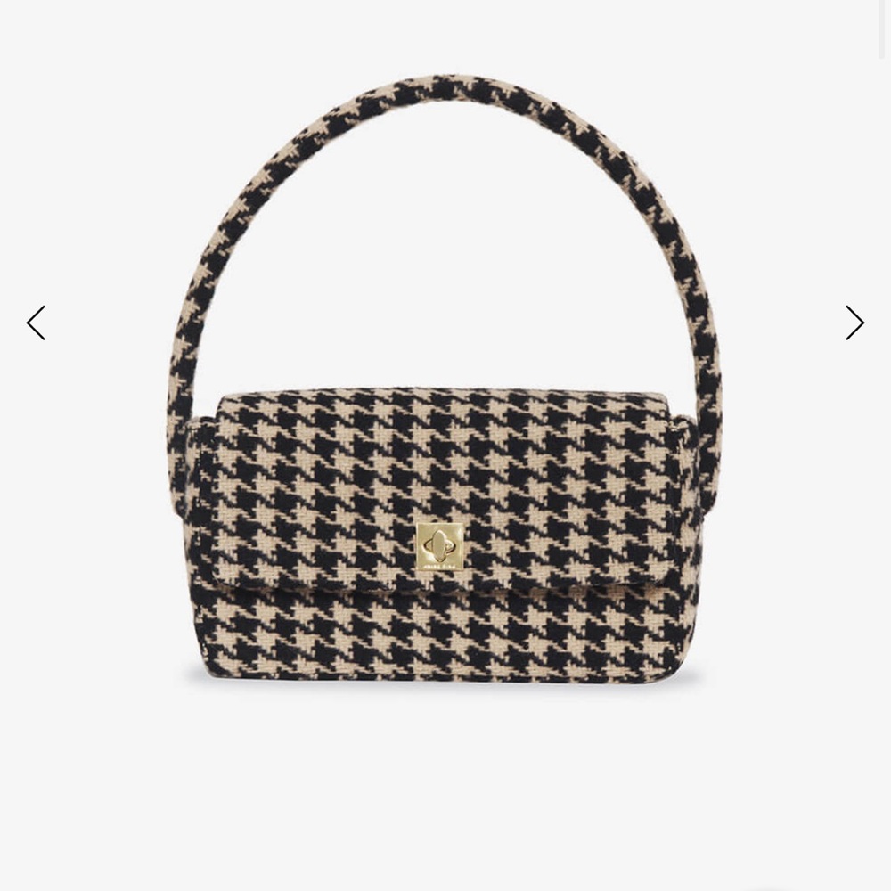 Anine Bing Houndstooth shoulder bag